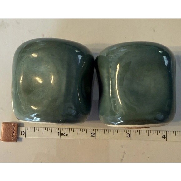 Russel Wright American Modern Steubenville Seafoam Salt & Pepper Shaker - Picture 4 of 5